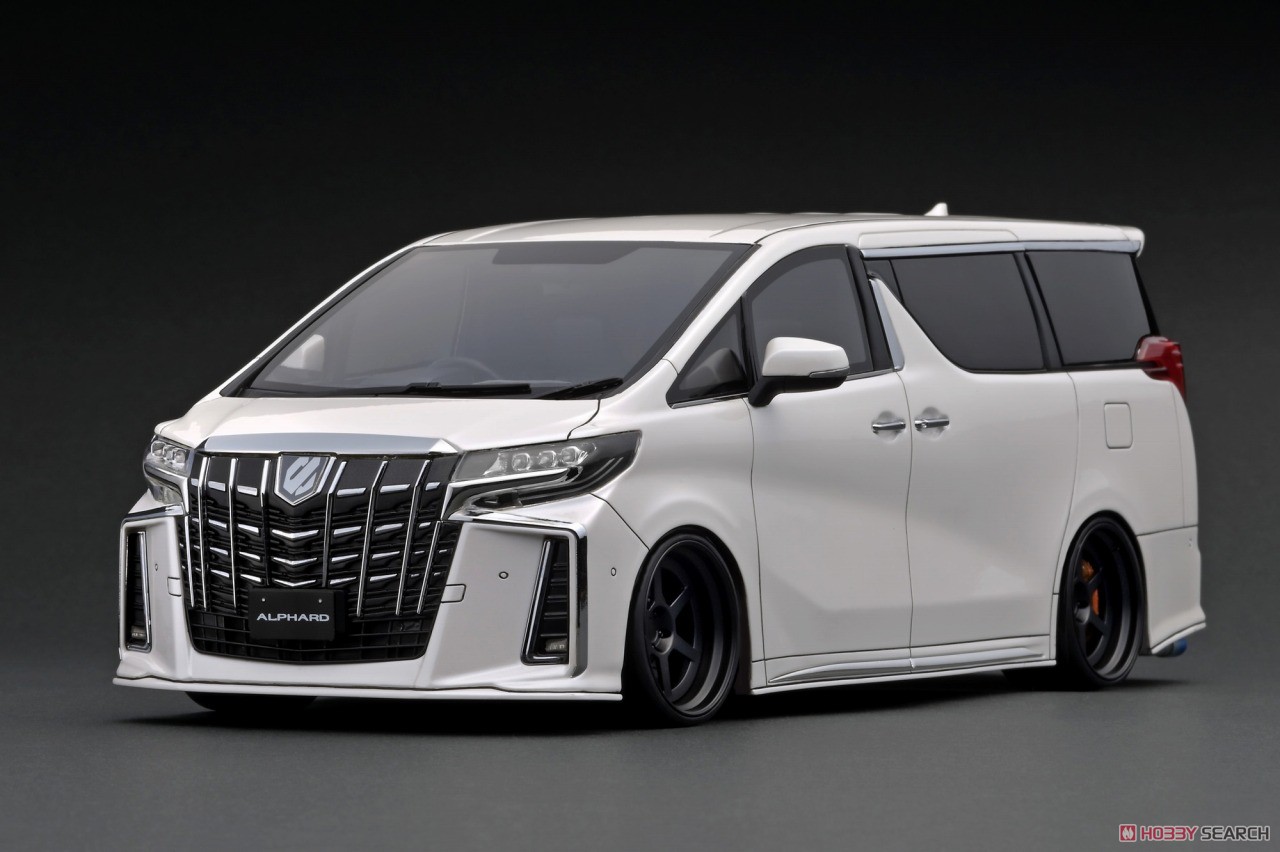 Toyota Alphard (H30W) Executive Lounge S Pearl White (ミニカー) 商品画像1