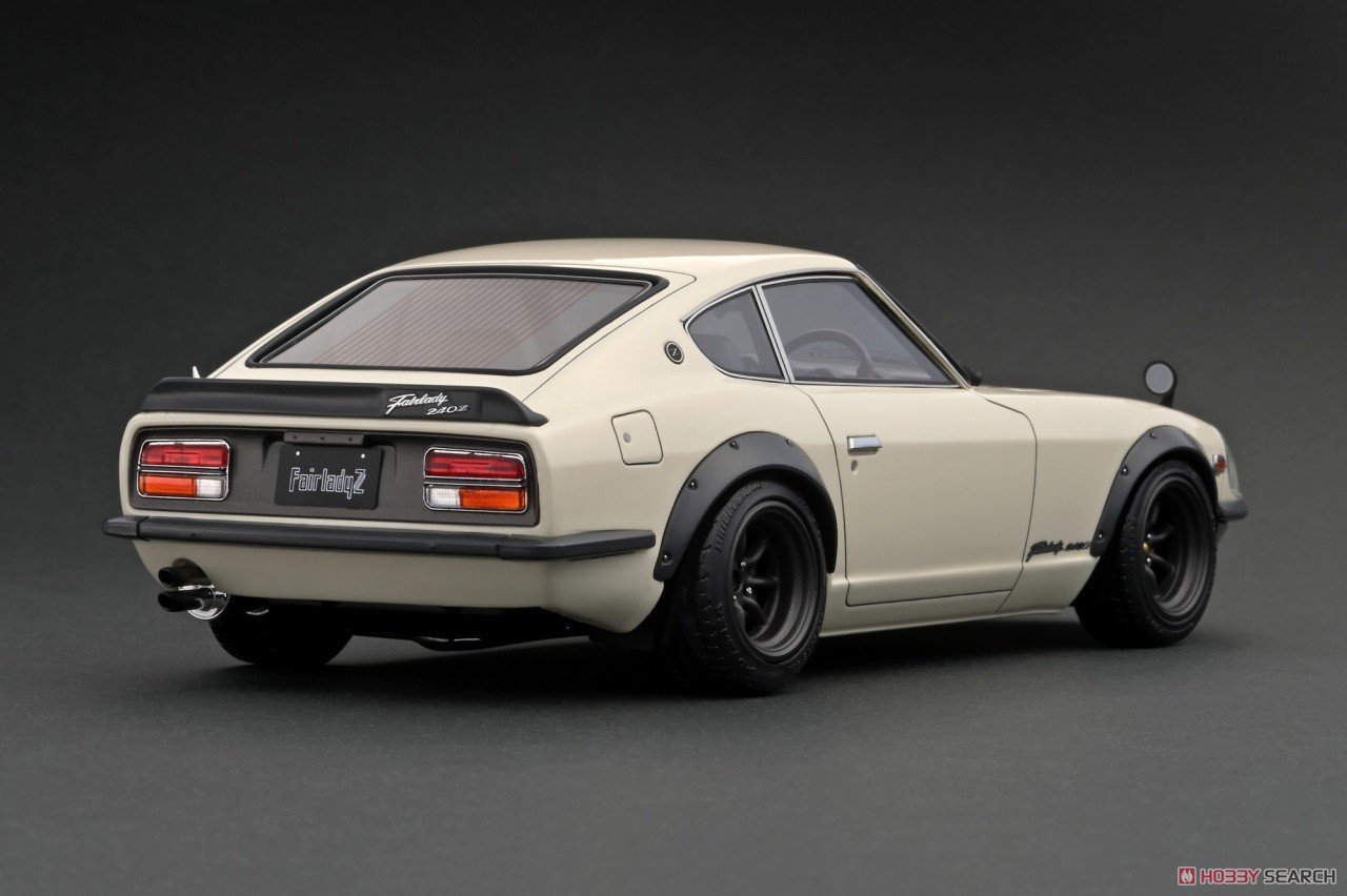 Nissan Fairlady 240ZG (HS30) White (ミニカー) 商品画像2