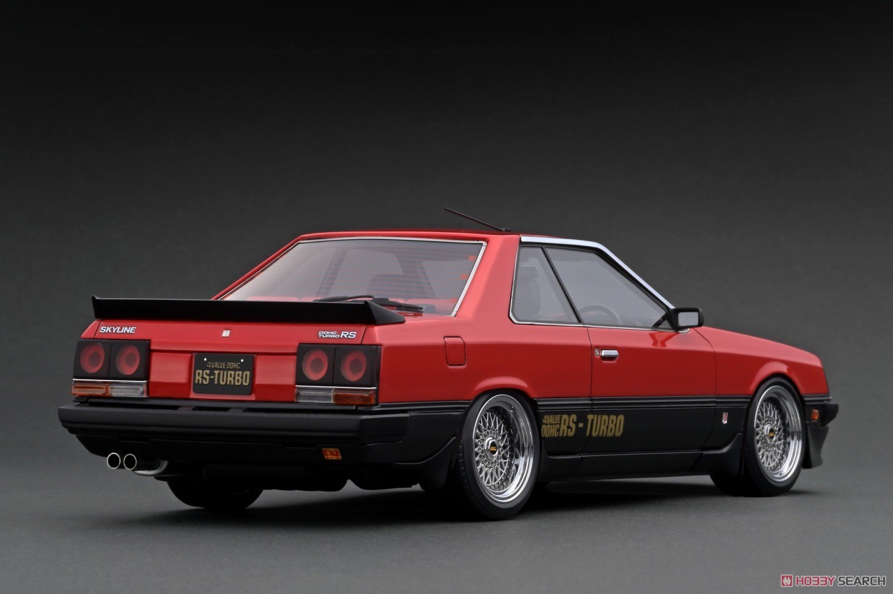 Nissan Skyline 2000 RS-Turbo (R30) Red/Black (ミニカー) 商品画像2