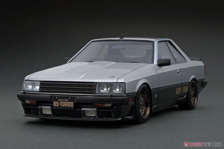 Nissan Skyline 2000 RS-Turbo (R30) Silver/Black (ミニカー) その他の画像1