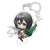 Attack on Titan Acrylic Key Ring Mikasa Pyon Chara (Anime Toy) Item picture1