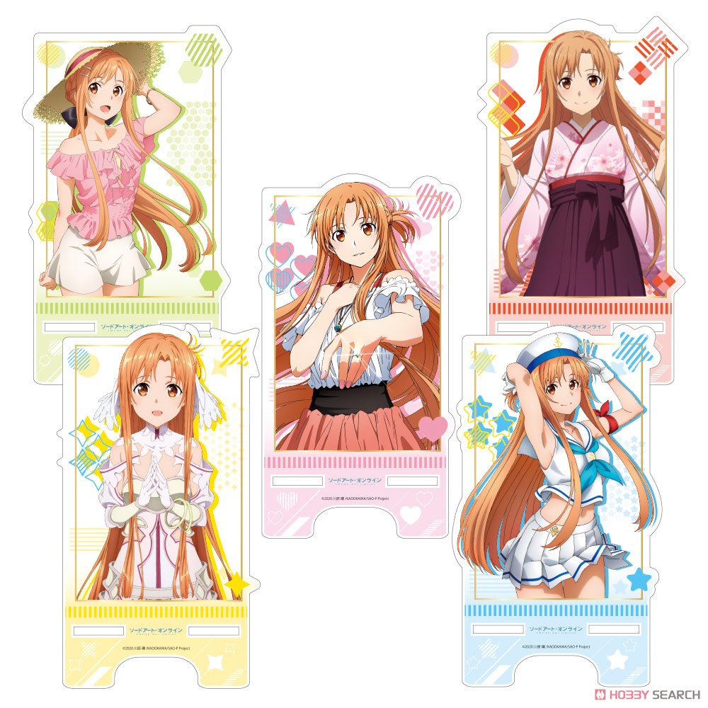 Sword Art Online Acrylic Smartphone Stand (Asuna Red) (Anime Toy) Other picture1