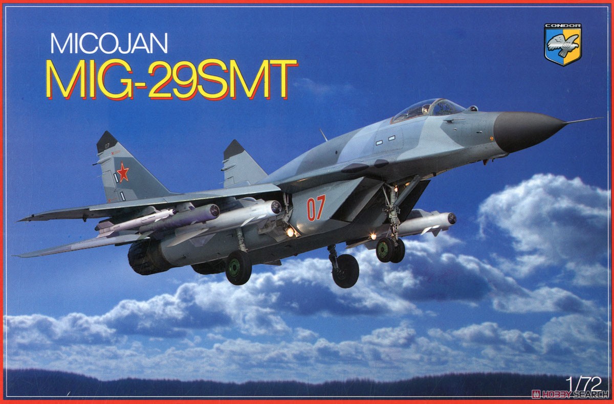MiG-29SMT ファルクラム戦闘機 (プラモデル) パッケージ1
