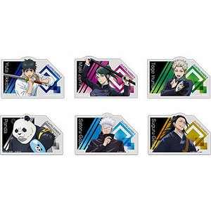 Jujutsu Kaisen 0 the Movie Trading Acrylic Badge (Set of 6) (Anime Toy)