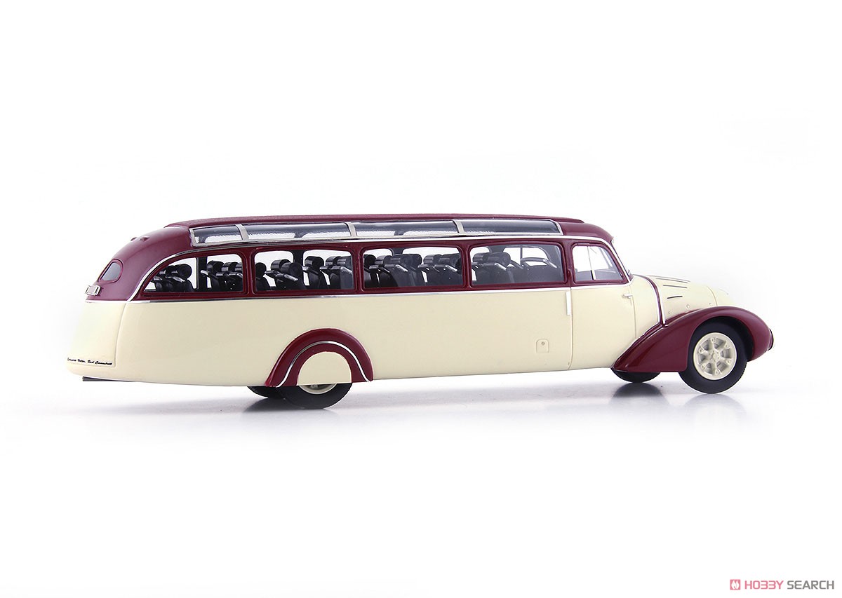 MB O3750 Streamline バス 1936 アイボリー/レッド (ミニカー) 商品画像2