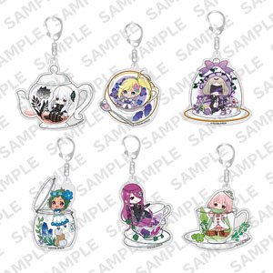 Re:Zero -Starting Life in Another World- Acrylic Key Ring Tea Party with a Witch Ver. (Set of 6) (Anime Toy)