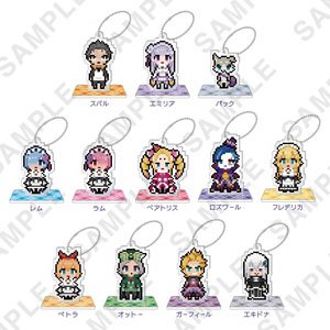 Re:Zero -Starting Life in Another World- Petit Bit Acrylic Stand Figure 2nd Season Ver. (Set of 10) (Anime Toy)