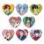 SK8 the Infinity [Especially Illustrated] Trading Kirakira Heart Can Badge (Set of 8) (Anime Toy) Item picture1