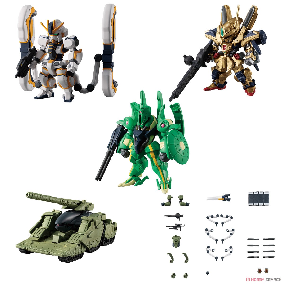 FW GUNDAM CONVERGE #Plus03 (5個セット) (食玩) 商品画像1