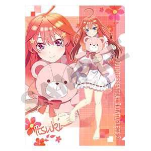 五等分の花嫁∬ シングルクリアファイル 五月 ぬいぐるみ抱っこ (キャラクターグッズ)