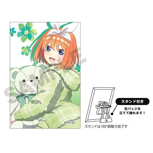 The Quintessential Quintuplets Season 2 Art Can Badge Yotsuba Plush Hug (Anime Toy)