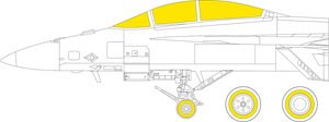 Masking Sheet for F/A-18F (for Revell) (Plastic model)