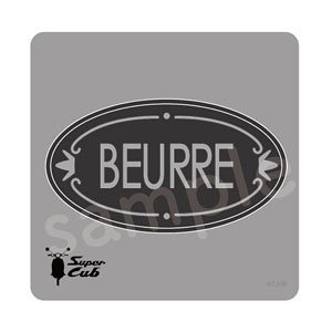 スーパーカブ ラバーマットコースター 【BEURRE】 (キャラクターグッズ)