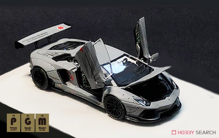 LB LP 700 Matte Gray ※フル開閉機能付 (ミニカー) 商品画像1