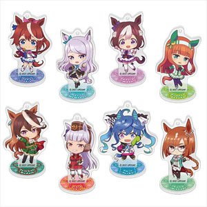 Uma Musume Pretty Derby Season 2 Trading Acrylic Stand Key Ring (Set of 8) (Anime Toy)