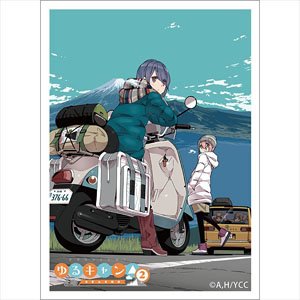 [Laid-Back Camp Season 2] Sleeve (Nadeshiko Kagamihara & Rin Shima / Original) (Card Sleeve)