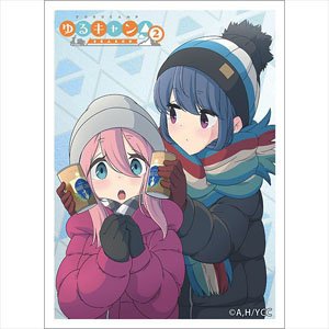 [Laid-Back Camp Season 2] Sleeve (Nadeshiko Kagamihara & Rin Shima / Animation B) (Card Sleeve)