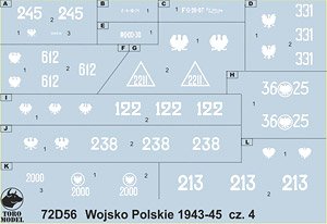 ポーランド陸軍 1943～45年 デカール Vol.4 (デカール)