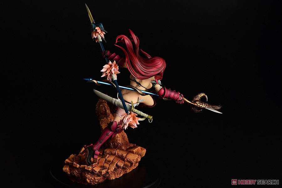 Erza Scarlet The Knight Ver. Another Color :Red Armor: (PVC Figure) Item picture20