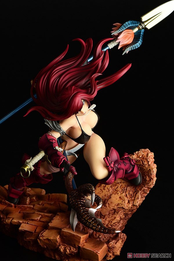 Erza Scarlet The Knight Ver. Another Color :Red Armor: (PVC Figure) Item picture3
