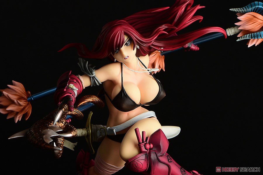 Erza Scarlet The Knight Ver. Another Color :Red Armor: (PVC Figure) Item picture4