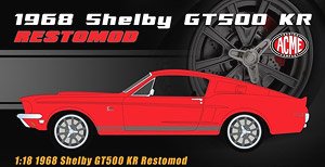 1968 Shelby GT500 KR Restomod - New School (ミニカー)