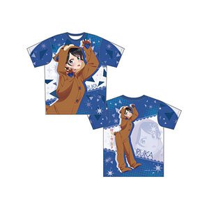 Rent-A-Girlfriend [Especially Illustrated] Full Graphic T-Shirt Ruka Sarashina (Bear Pajama Ver.) (Anime Toy)