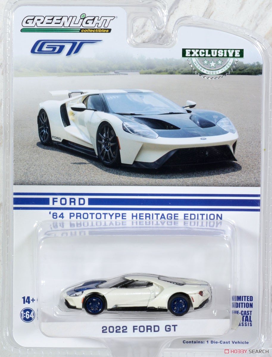 2022 Ford GT `64 Prototype Heritage Edition - 1964 Prototype Car #GT101 (ミニカー) パッケージ1