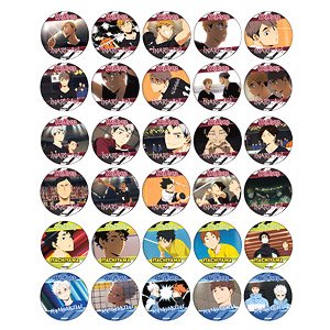 Can Gacha (54mm) [Haikyu!!] 05 Trading Scene Picture Can Badge (5) Inarizaki & Itachiyama & Kamomedai Complete Set (Set of 30) (Anime Toy)