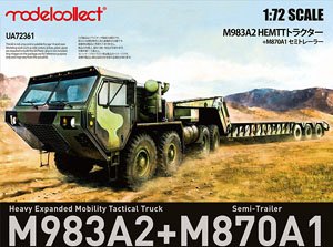 USA M983A2 HEMTT Tractor & M870A1 Semi-Trailer (Plastic model)