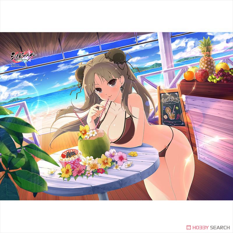 [シノビマスター 閃乱カグラ NEW LINK] B2タペストリー (蓮華/水着) (キャラクターグッズ) 商品画像1