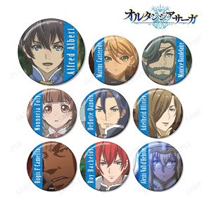 Hortensia Saga Trading Glitter Can Badge (Set of 9) (Anime Toy)