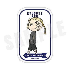 Tokyo Revengers Chara March Square Can Badge 03. Ken Ryuguji (Anime Toy)