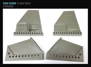 F-35A Tails (for Italeri) (Plastic model)