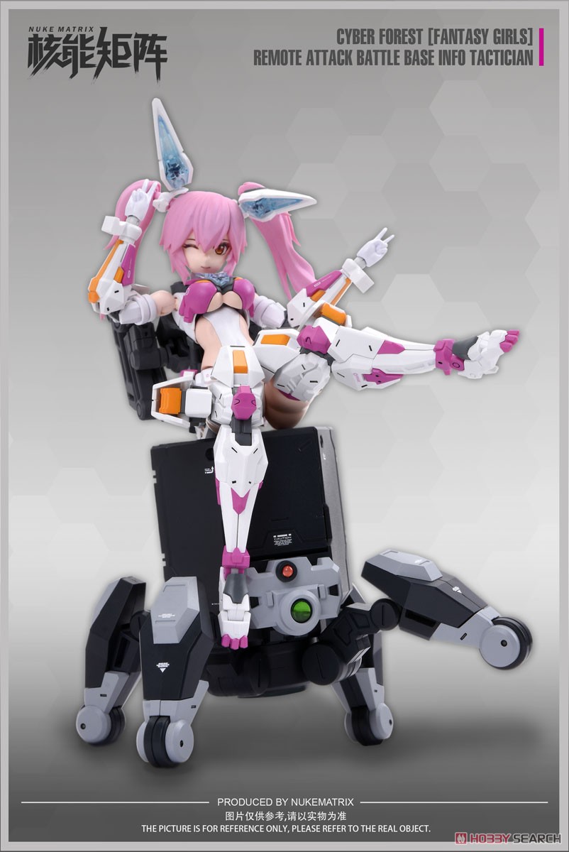 Cyber Forest Fantasy Girls Remote Attack Battle Base Info Tactician (Plastic model) Item picture6