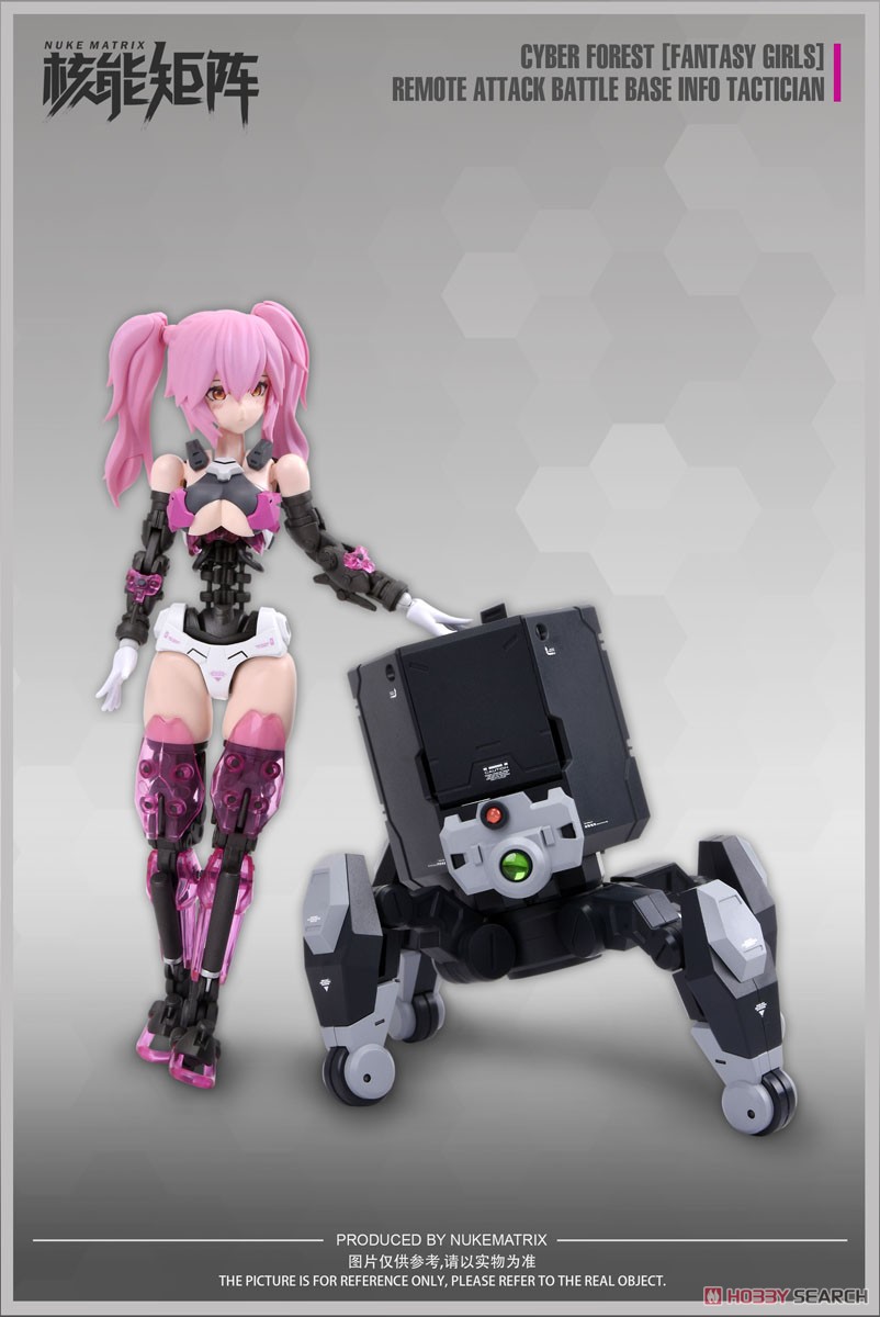 Cyber Forest Fantasy Girls Remote Attack Battle Base Info Tactician (Plastic model) Item picture7