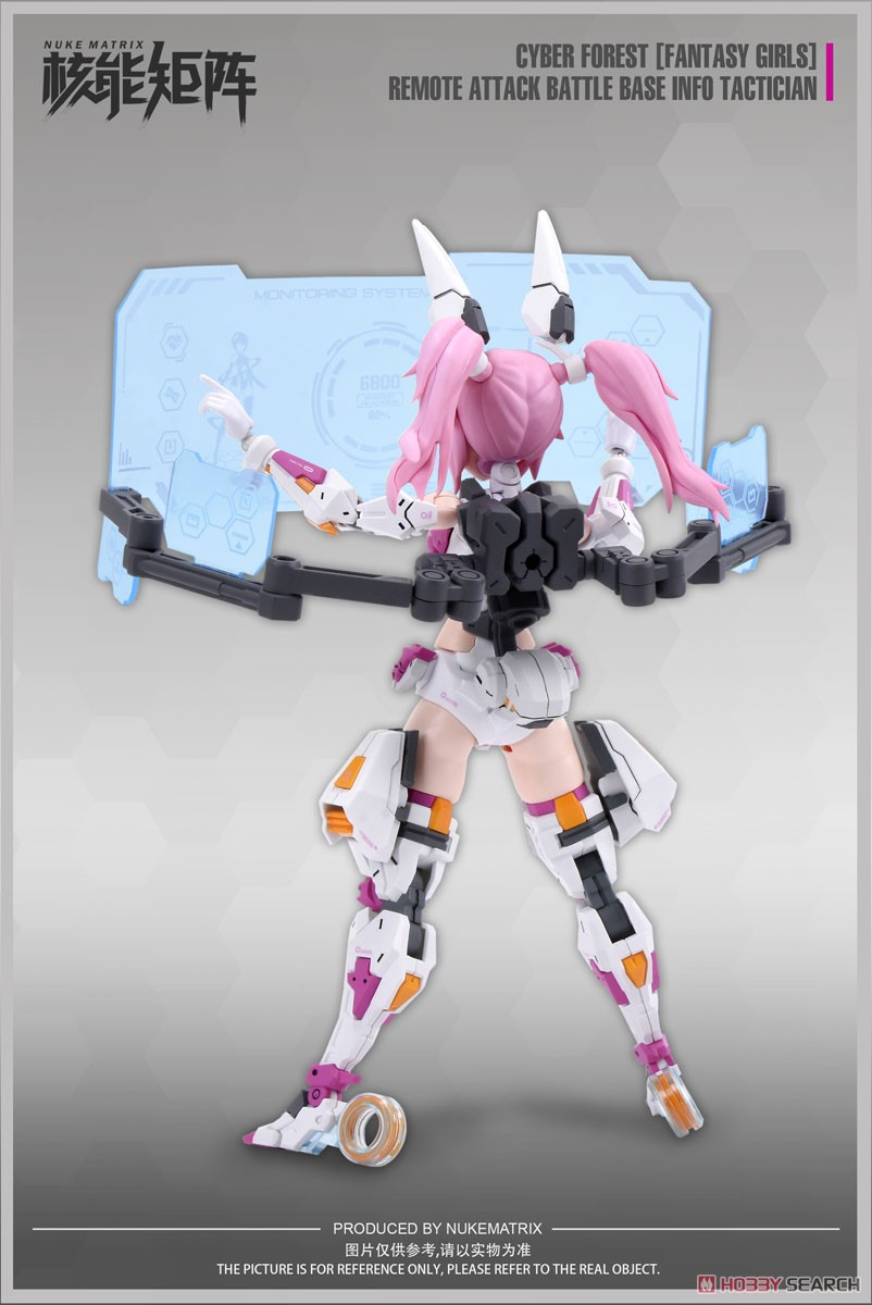 Cyber Forest Fantasy Girls Remote Attack Battle Base Info Tactician (Plastic model) Item picture8