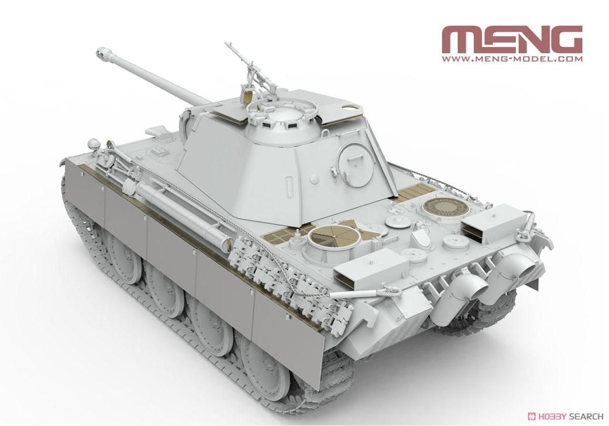 ドイツ 中戦車 Sd.Kfz.171 パンター G型 前期型 w/対空装甲装備型 (プラモデル) その他の画像5