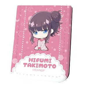 Leather Sticky Notes Book [New Game!!] 02 Hifumi Takimoto Pajama Ver. (Mini Chara) (Anime Toy)