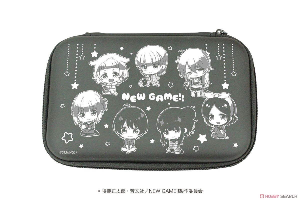 プロテクト収納ケース 「NEW GAME!!」 01 集合デザイン パジャマver. (ミニキャラ) (キャラクターグッズ) 商品画像1