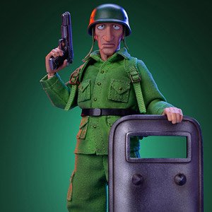 Metal Slug 3 1/12 Scale Action Figure Rebel Soldier (Completed)
