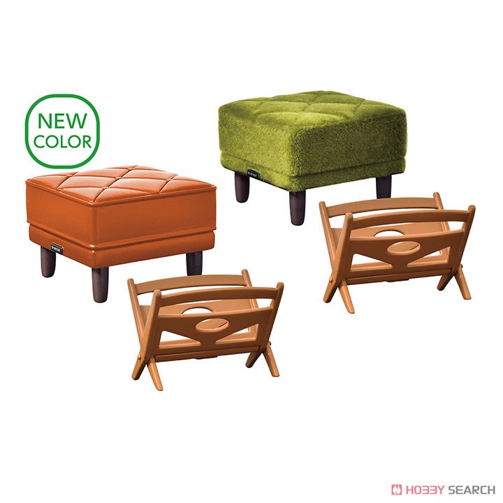 Karimoku 60 Miniature Furniture Vol.2 -New Color Ver.- Box (Set of 9) (Completed) 商品画像3