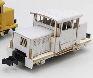 Railway Motor Car #4 Paper Kit (Unassembled Kit) (Model Train)