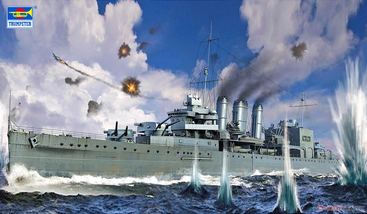 イギリス海軍 重巡洋艦 HMS コーンウォール (プラモデル) その他の画像1