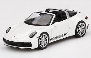 ポルシェ 911 タルガ 4S ホワイト (右ハンドル) (ミニカー)