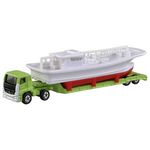Long Type Tomica No.150 Mitsubishi Fuso Super Great Fishing Boat Carrier (Tomica)