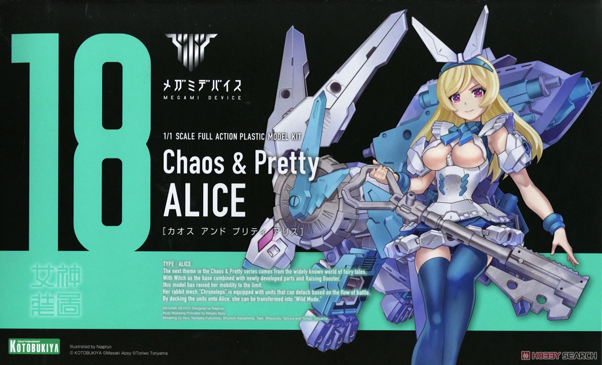 Chaos & Pretty アリス (プラモデル) パッケージ1