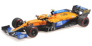 Mclaren F1 Team MCL35M - Lando Norris - Pole Position Russian Gp 2021 (Diecast Car)