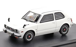 Honda Civic RS (1974) White (Diecast Car)