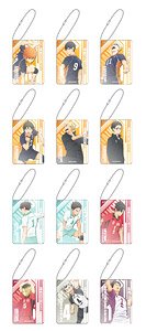 Haikyu!! To The Top Square Acrylic Key Ring Collection (Set of 12) (Anime Toy)